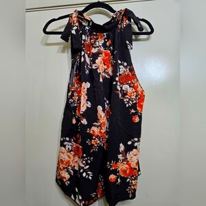 Floral Sleeveless Top